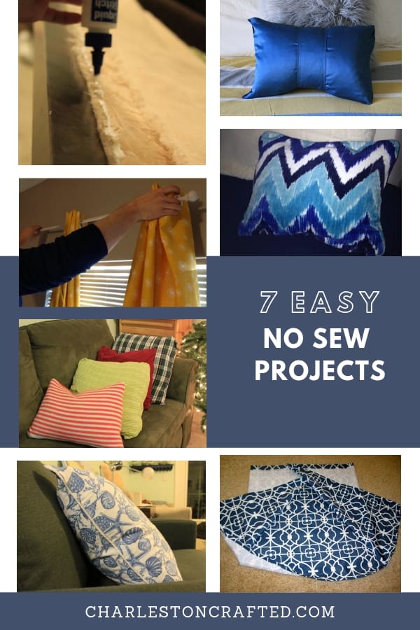 7 Easy DIY No Sew Project Ideas