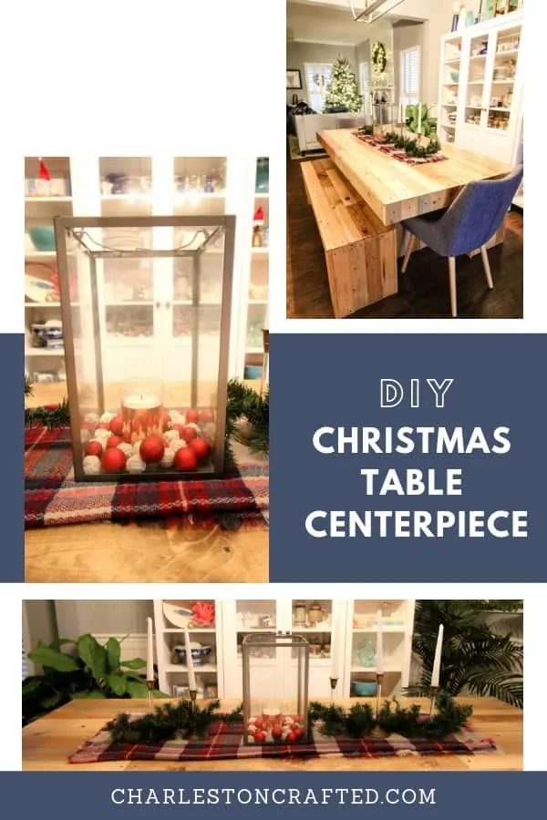 DIY Christmas Table Centerpiece
