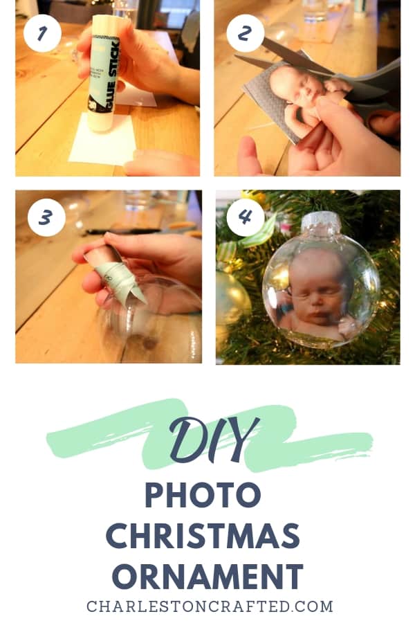 DIY Photo Christmas Ornament