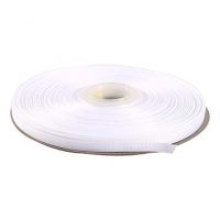 ¼ Inch Grosgrain Ribbon 50 Yards - White Ribbon