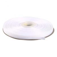 1/4 Inch Grosgrain Ribbon 50 Yards - White Ribbon