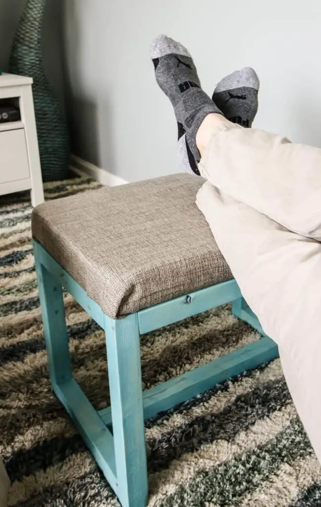 DIY Ottoman - Charleston Crafted