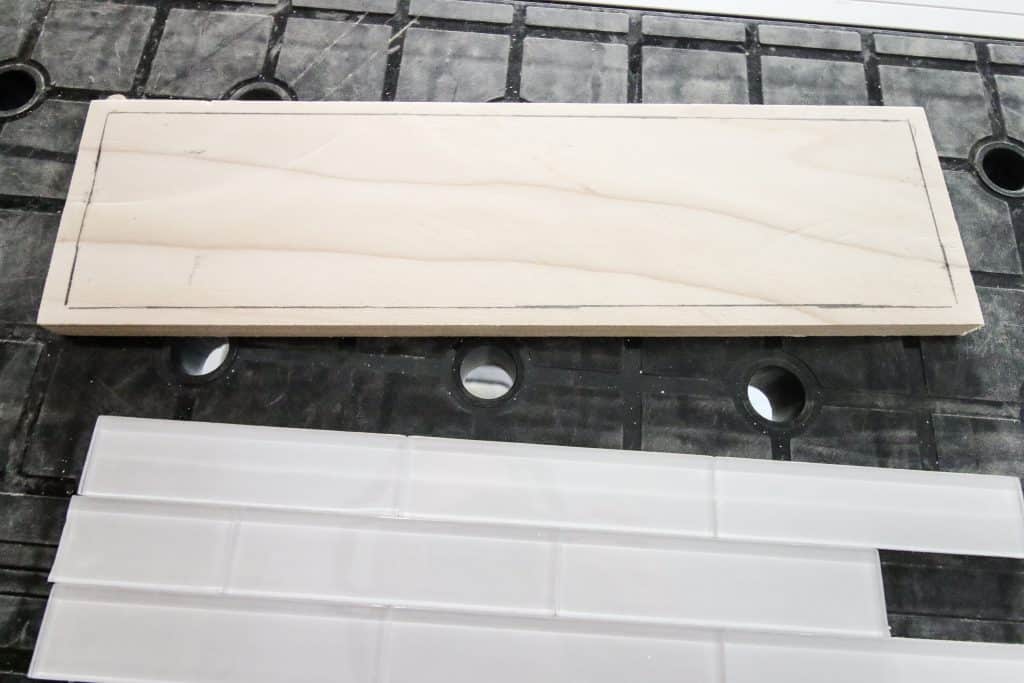 Tile and Wood Tray - Charleston Crafted