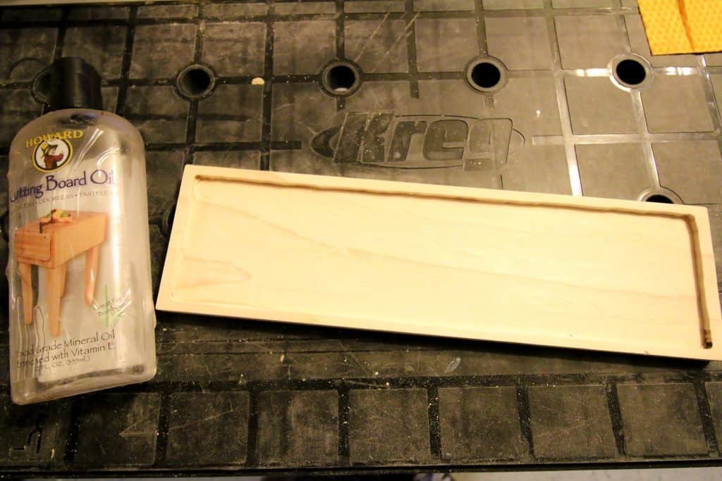 Tile and Wood Tray - Charleston Crafted