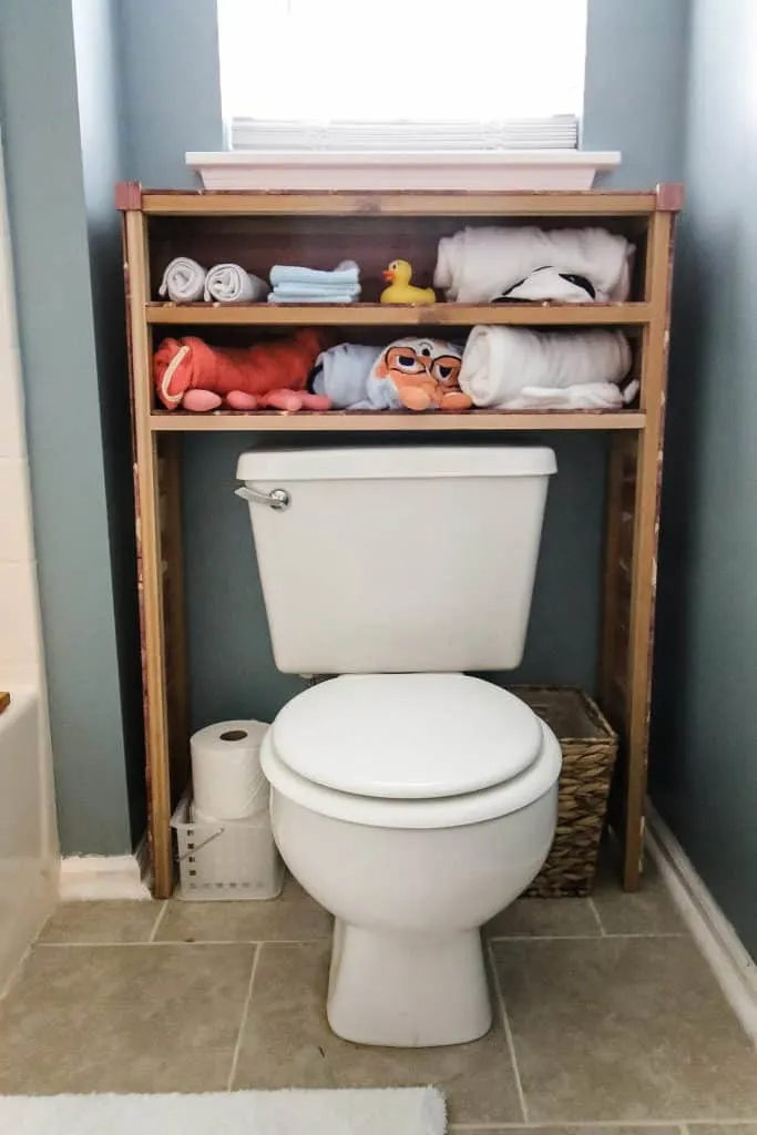 Over the Toilet Storage - Charleston Crafted