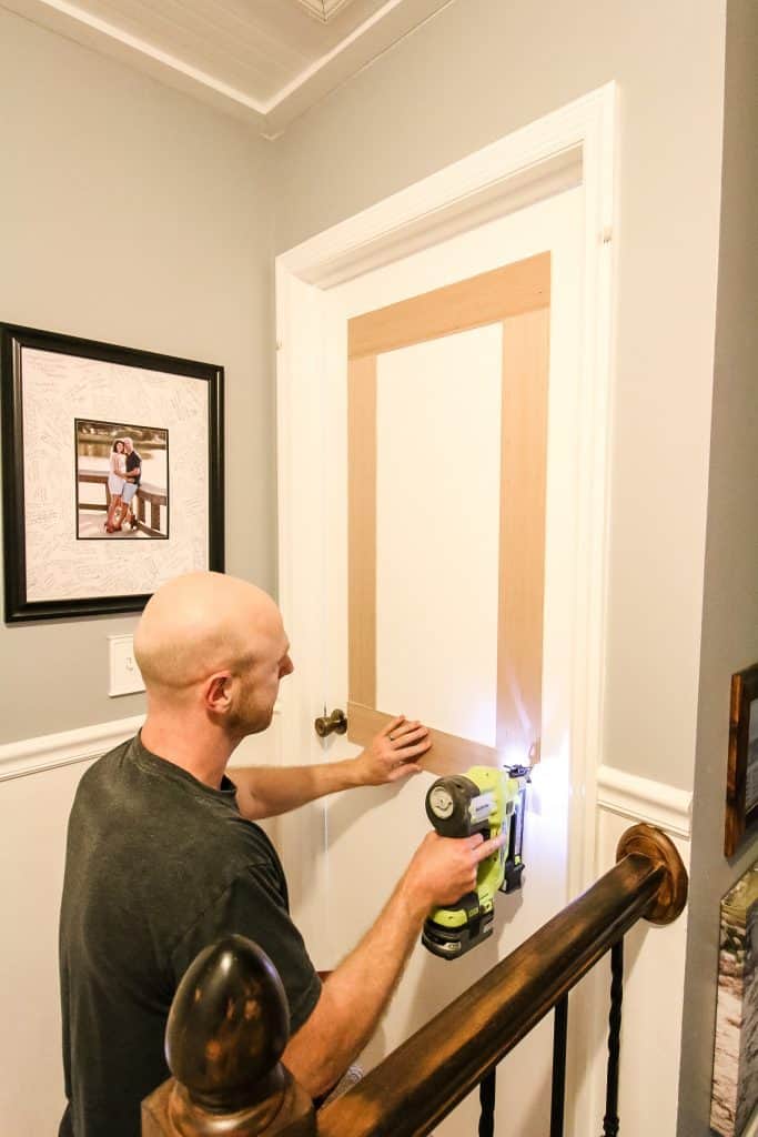 How to Upgrade Flat Panel Doors with Molding - Charleston Crafted