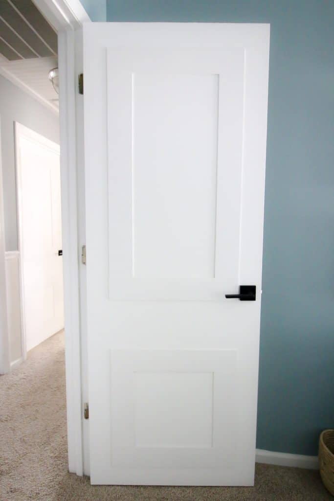 How to Upgrade Flat Panel Doors with Molding - Charleston Crafted