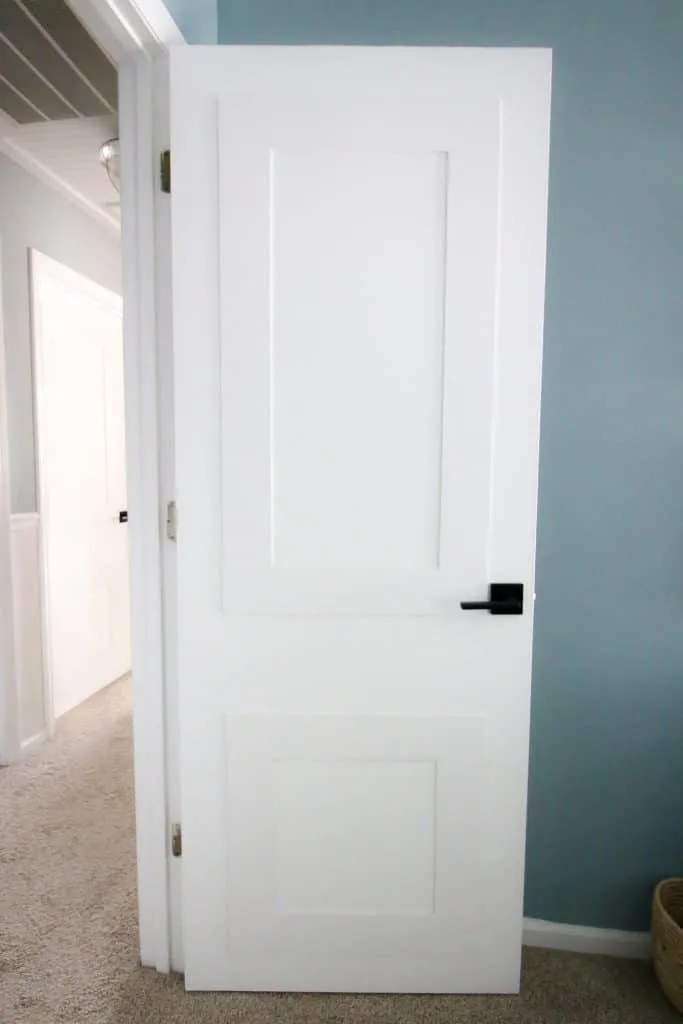 How to Upgrade Flat Panel Doors with Molding - Charleston Crafted