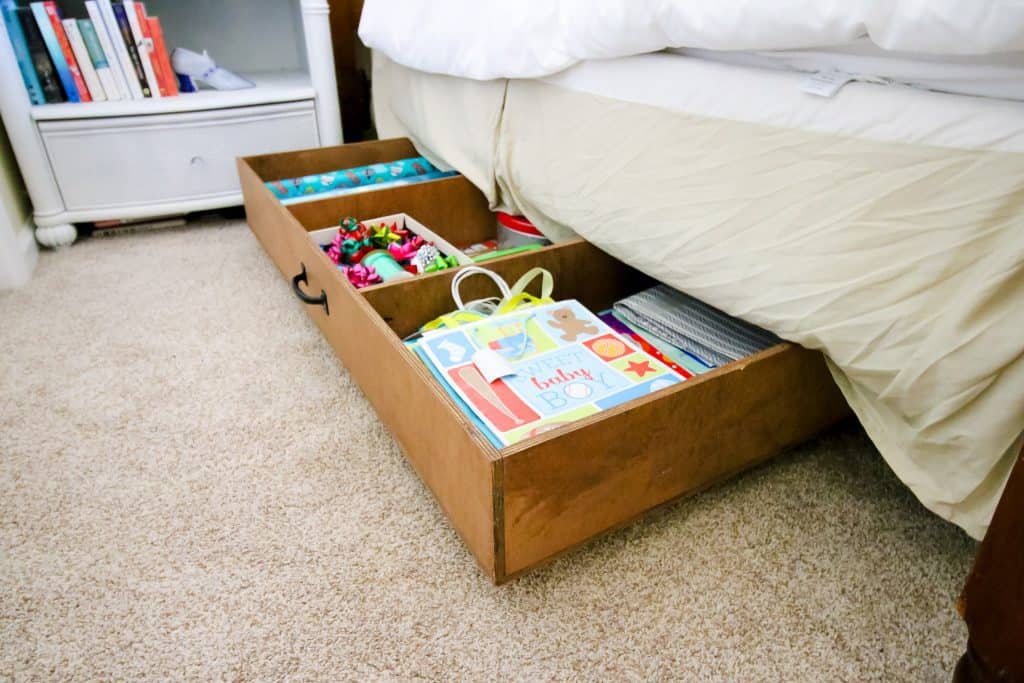 DIY Under Bed Storage - Charleston Crafted