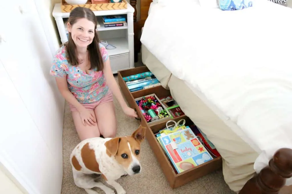 DIY Under Bed Storage - Charleston Crafted