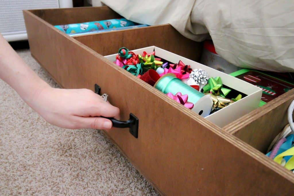 DIY Under Bed Storage - Charleston Crafted