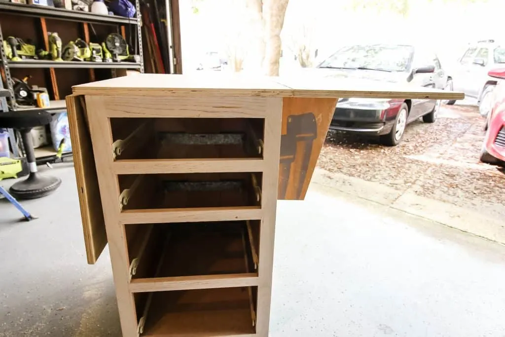 Mobile Miter Saw Station - Charleston Crafted
