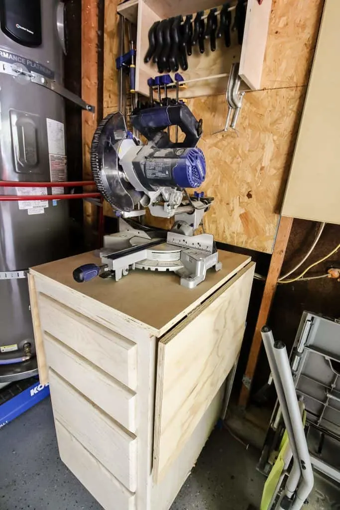 Mobile Miter Saw Station - Charleston Crafted