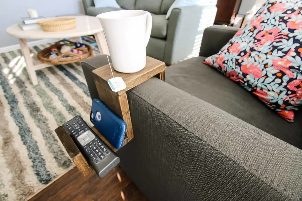 Couch Arm Cup Holder - Charleston Crafted