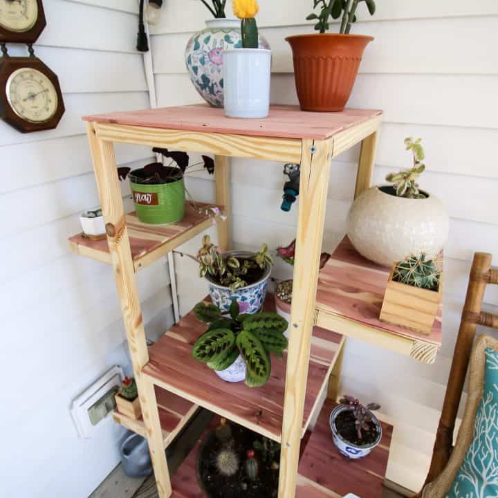Outdoor Rolling Plant Stand