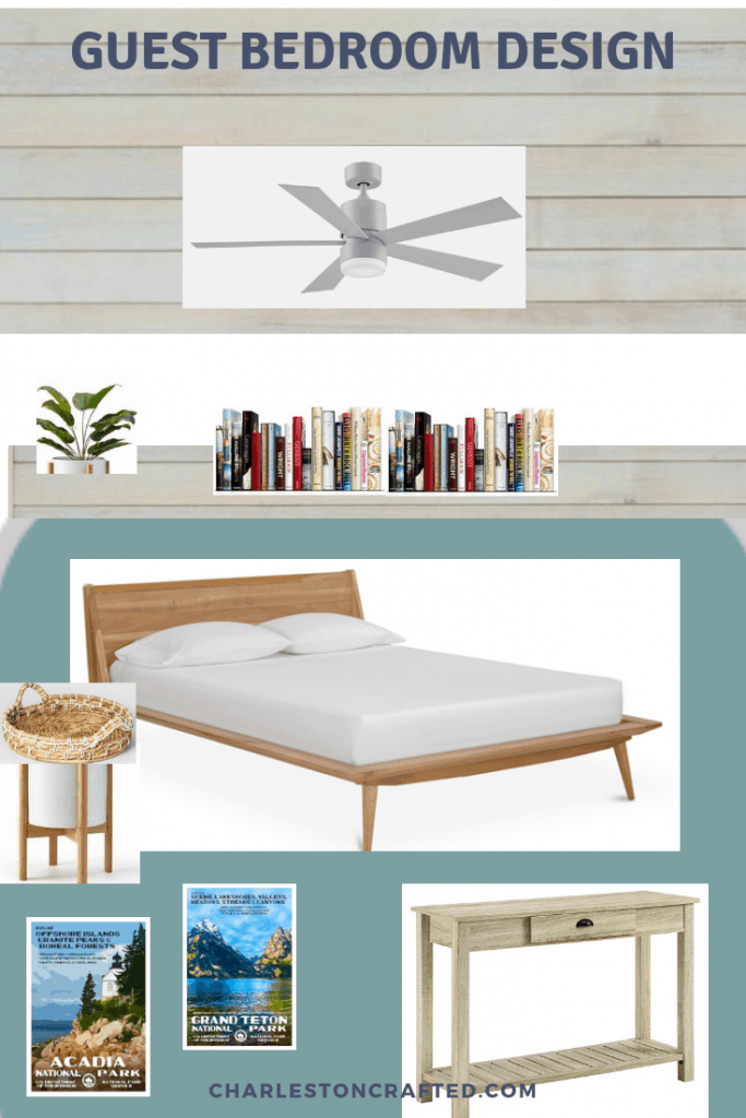 guest bedroom mood board