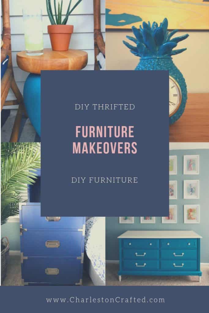 thrifted furniture makeovers
