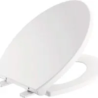 Elongated Slow-Close Toilet Seat