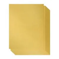 96-Pack Gold Metallic Cardstock Paper, Double Sided, Laser Printer Friendly - Perfect for Weddings, Baby Showers, Birthdays, Craft Use, Letter Size Sheets, 8.5 x 0.03 x 11 Inches