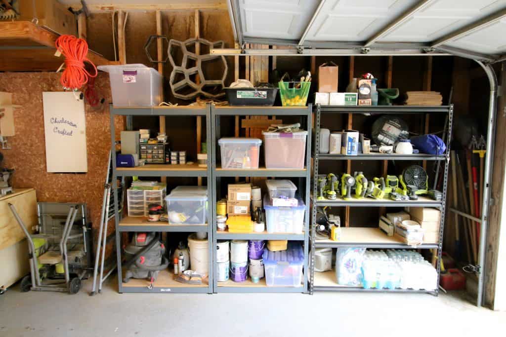 Garage Organization Reveal - Charleston Crafted