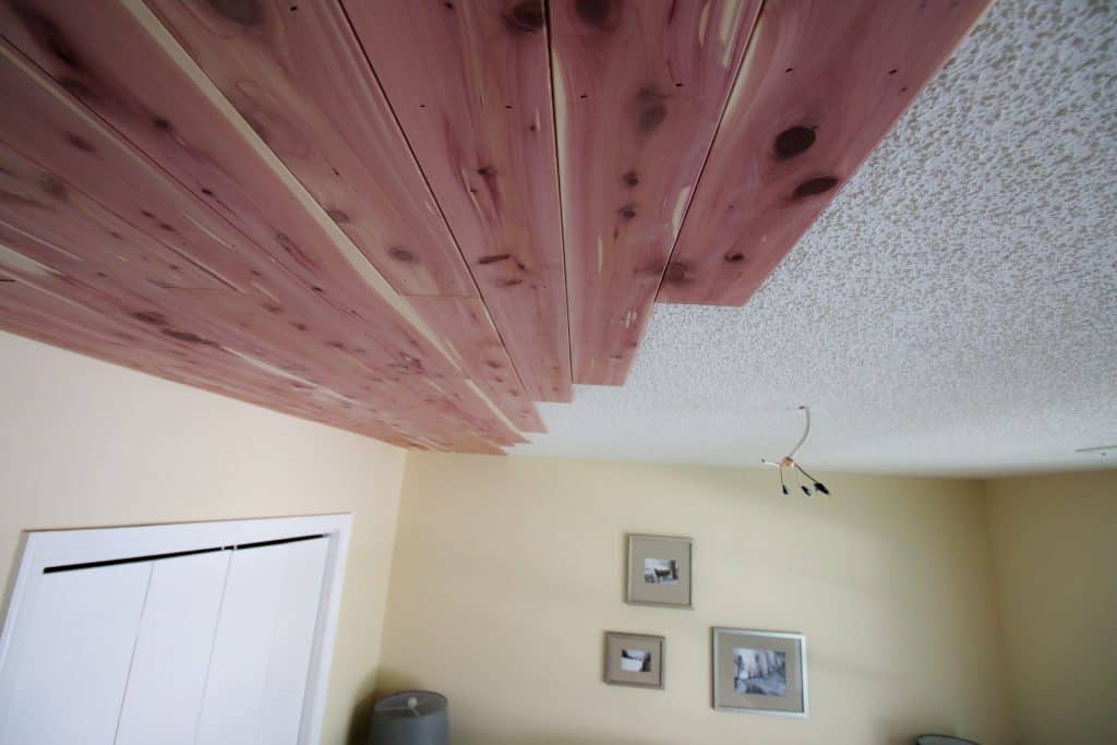 How to Install Tongue and Groove Plank Ceiling - Charleston Crafted