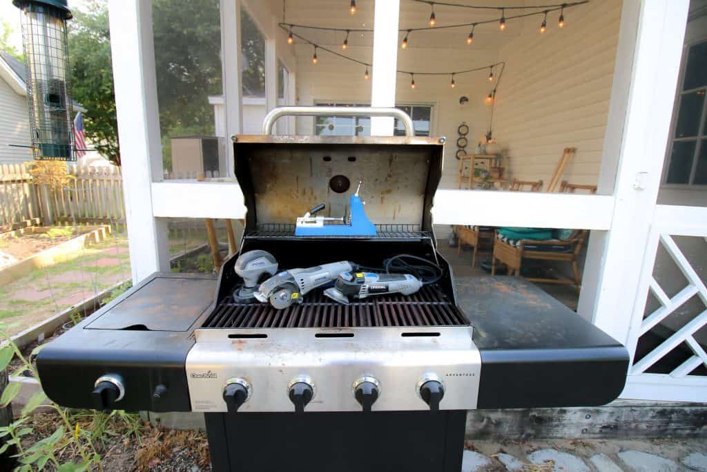 Outdoor Grill Cart - Charleston Crafted