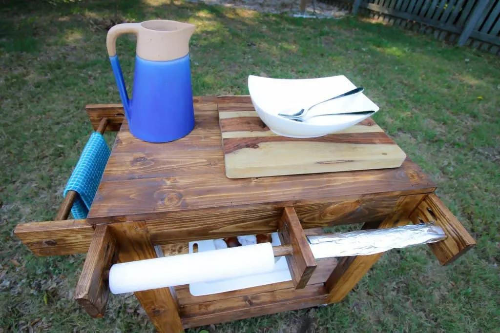 Outdoor Grill Cart - Charleston Crafted