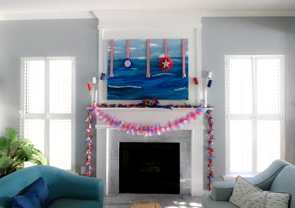 Patriotic Mantel