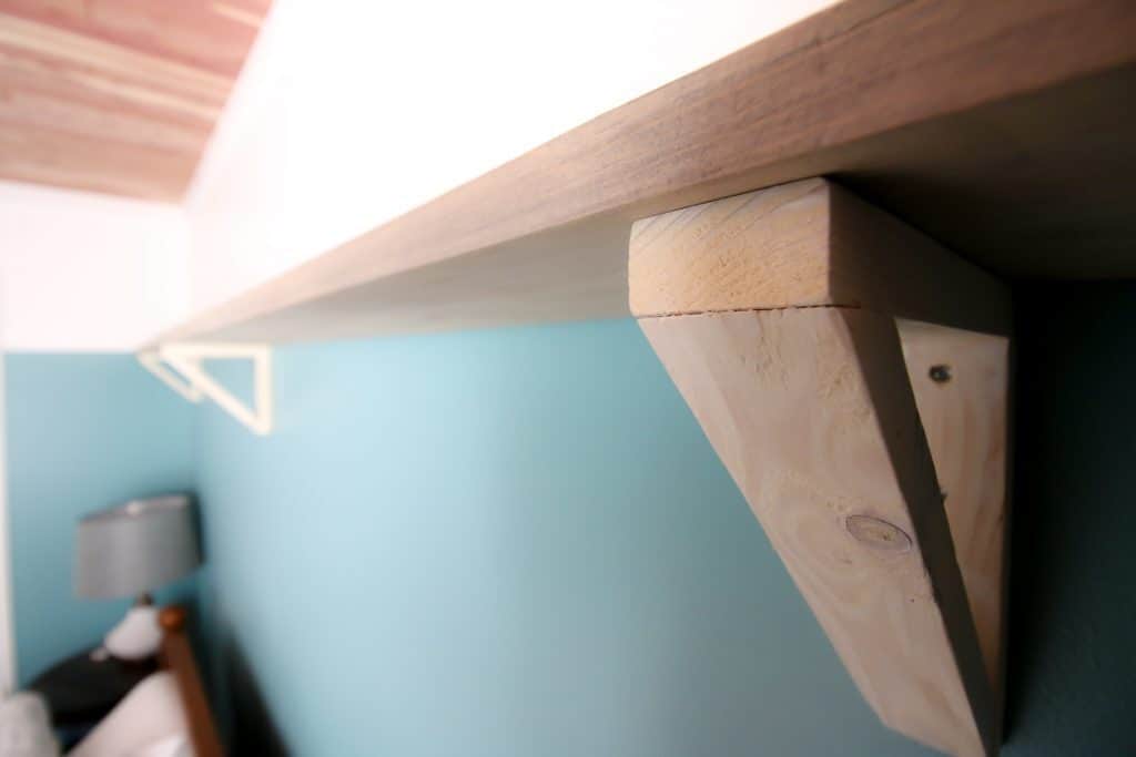 How To Make Diy Wood Triangle Shelf Brackets