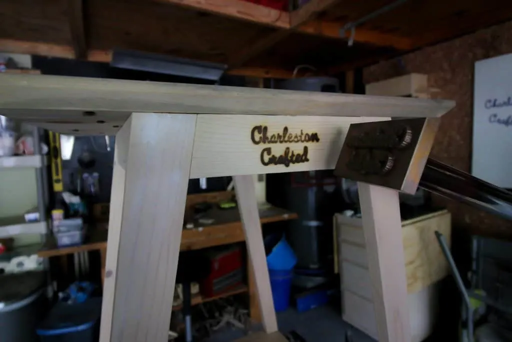 DIY Mid Century Modern Side Table - Charleston Crafted