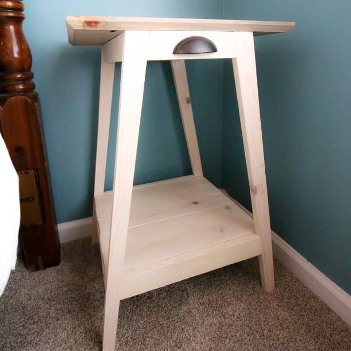DIY Mid Century Modern Side Table