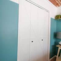 How to DIY Bi-fold Barn Doors