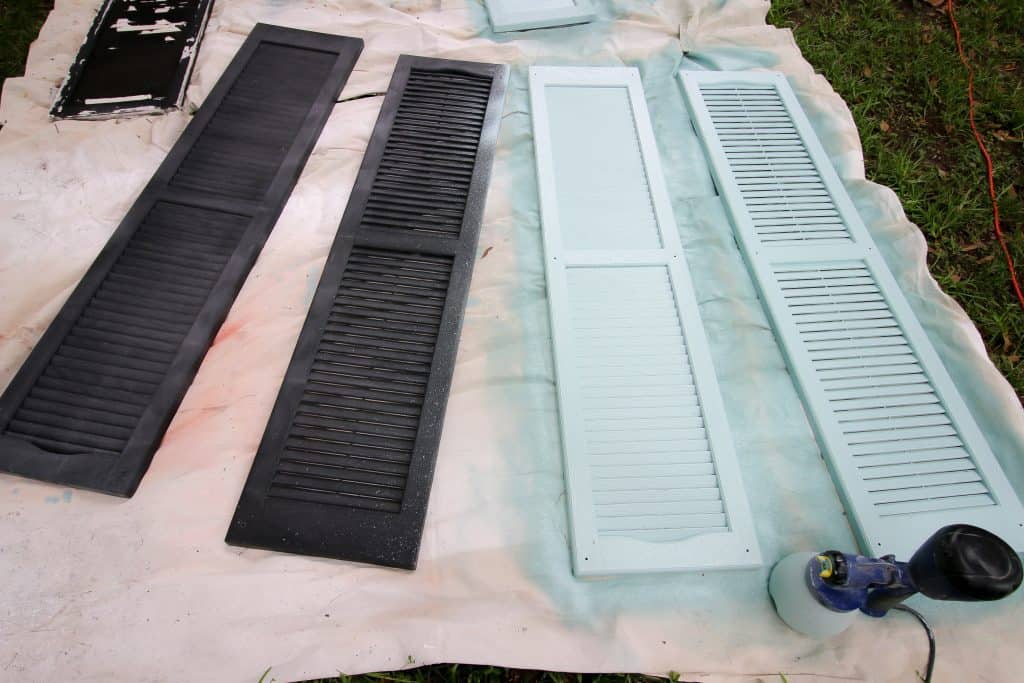 Easiest Way to Paint Shutters - Charleston Crafted