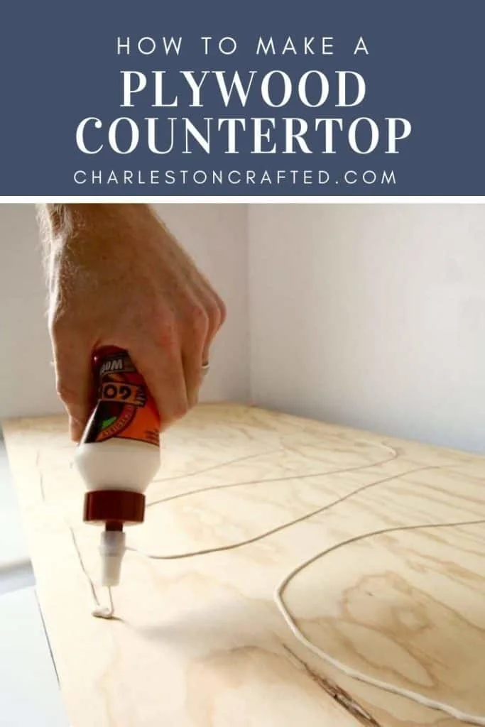 how to make plywood countertops