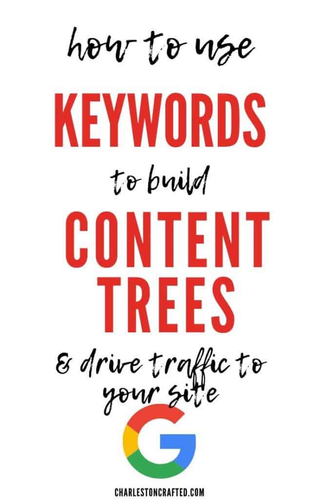 how to use SEO keywords to build content trees and drive traffic to your site