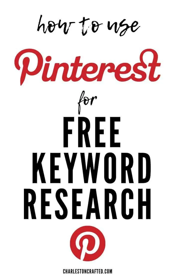 how to use pinterest for free keyword research