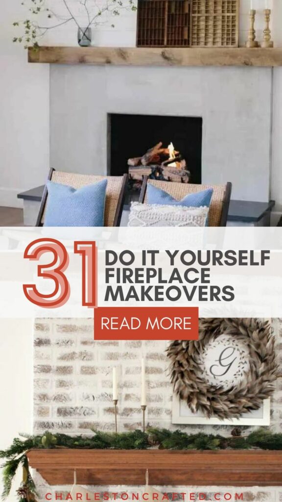 diy fireplace makeovers