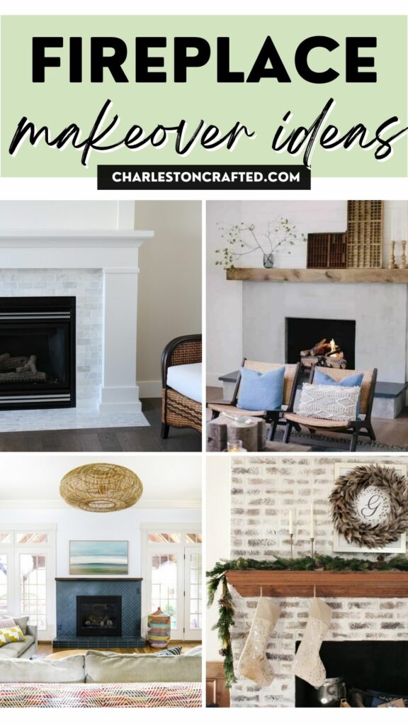 diy fireplace makeovers