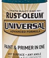 Rust-Oleum 284960 Universal All Surface Spray Paint, 12 oz, Gloss Deep Turquoise