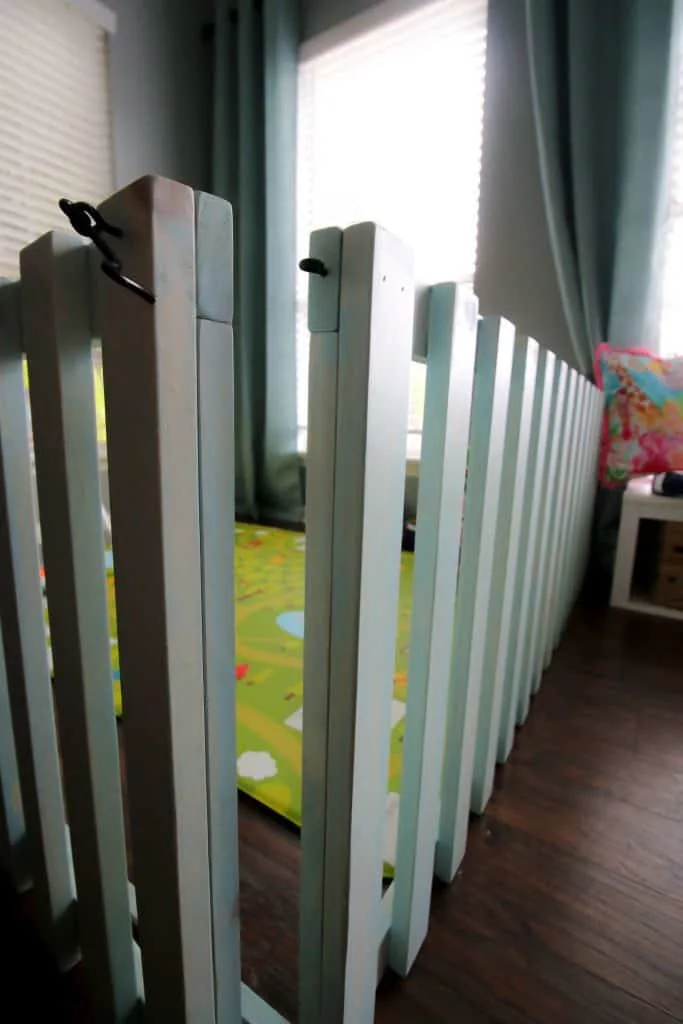 DIY Wood Baby Playpen