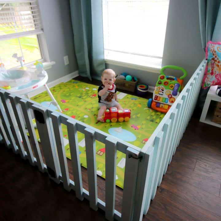 Diy playpen bed online