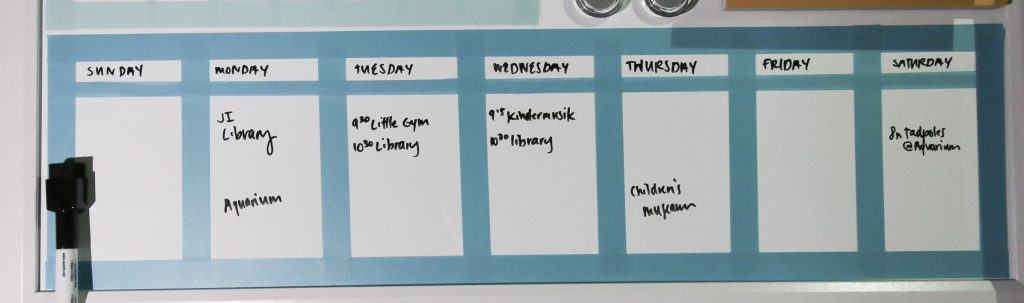 How to DIY any Dry Erase Board into a Calendar