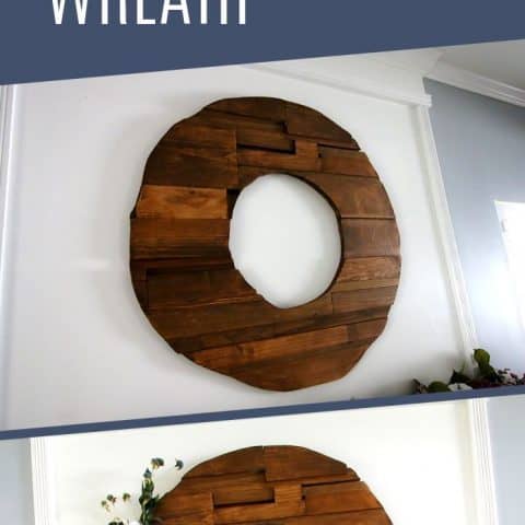 How to make a scrap wood wreath