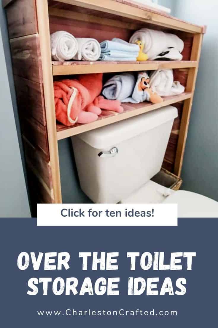 Bathroom Storage: Over the toilet bathroom storage ideas