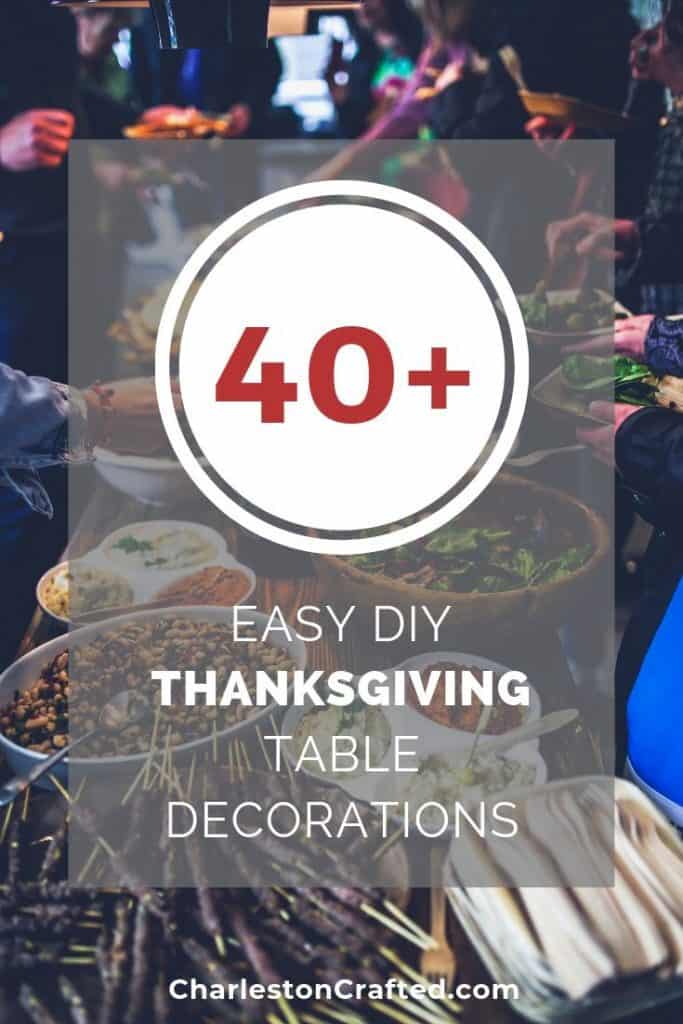 easy DIY Thanksgiving table decoration ideas