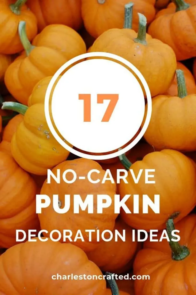 17 no carve pumpkin decorating ideas