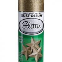 Rust-Oleum Spray Paint, Gold Glitter