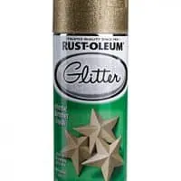 Rust-Oleum Spray Paint, Gold Glitter