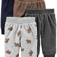 Simple Joys by Carter's Baby Boys' 4-Pack Fleece Pants