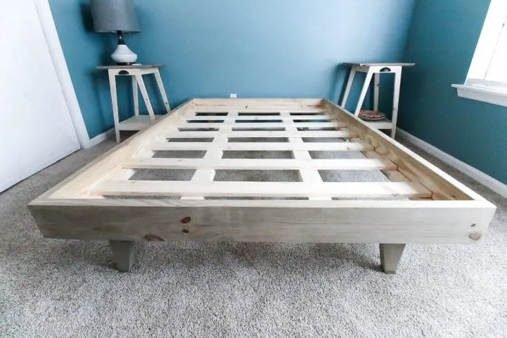 The 13 Best Free Diy Bed Plans, Queen Size Bed Frame Plans Free